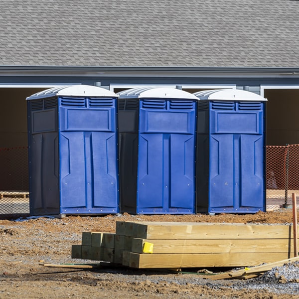 do you offer hand sanitizer dispensers inside the porta potties in Tetonia ID